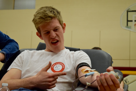 Students give back through the Red Cross blood drive
