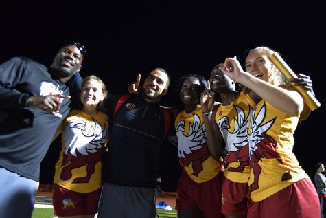 Girls 4×400 meter relay breaks school record
