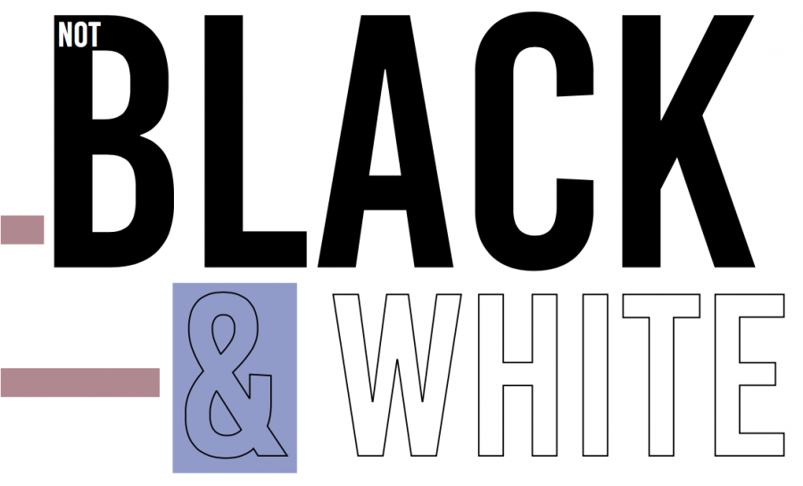 Not black and white