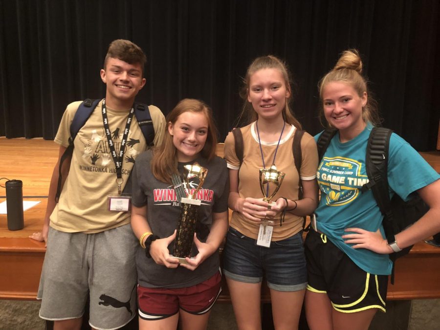 Student journalists win awards at Balfour Yearbook Camp