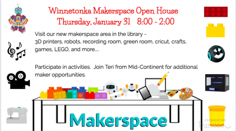 New Makerspace Open House on Thursday, Jan. 31 from 8 a.m. to 2 p.m.