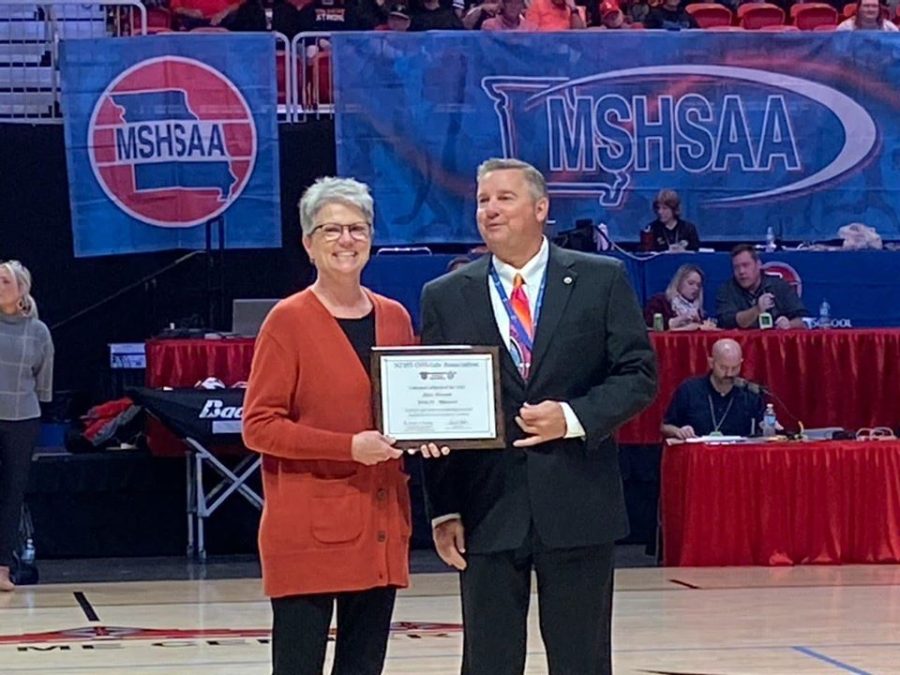 Assistant Principal named MSHSAA Volleyball Official of the Year