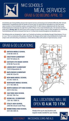 'Grab & Go' meal program begins April 13 at 12 district buildings
