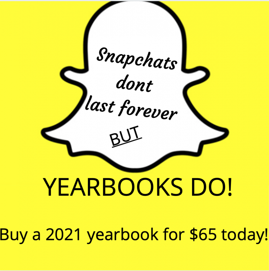 Buy Your 2021 Yearbook!!!!